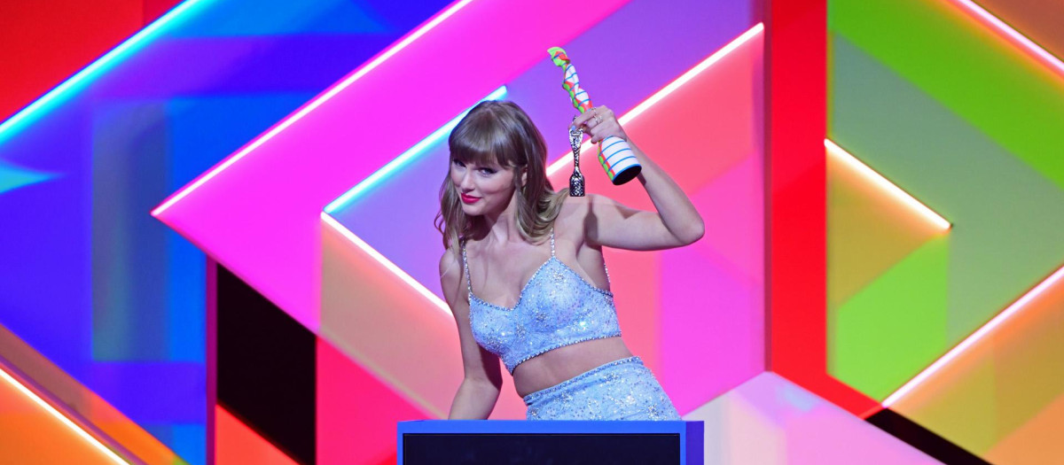 Taylor Swift en la última edición de los Premios Brit
