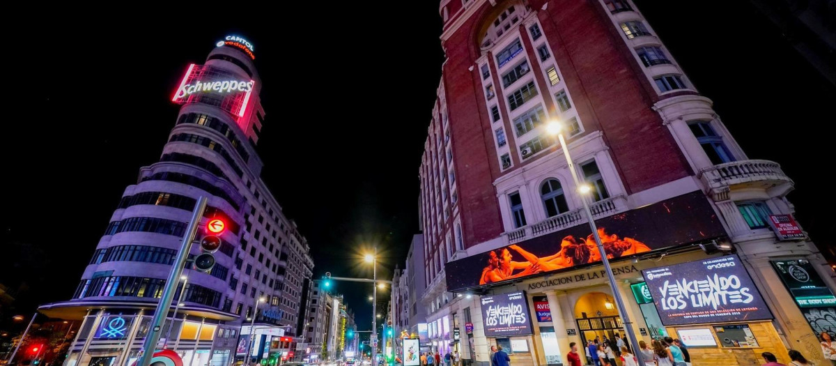 La Gran Vía de Madrid