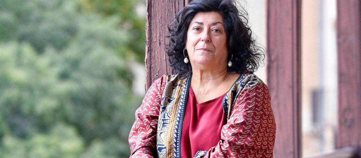 La escritora Almudena Grandes en septiembre de 2020