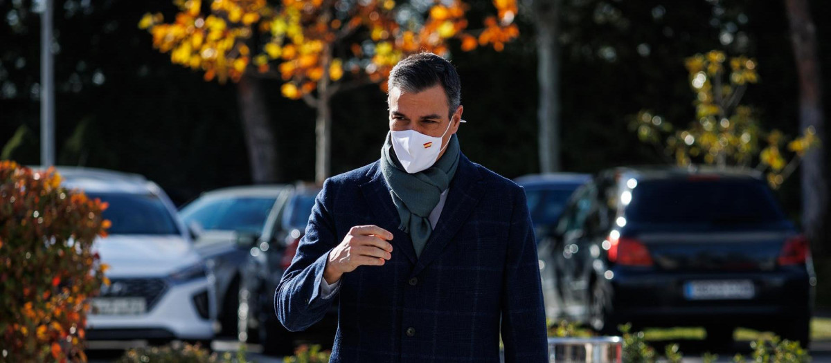 El presidente del Gobierno, Pedro Sánchez