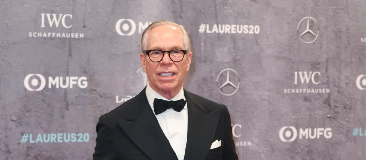 Designer Tommy Hilfiger at Laureus World Sports Awards 2020 in Berlin, Germany February 17, 2020.
