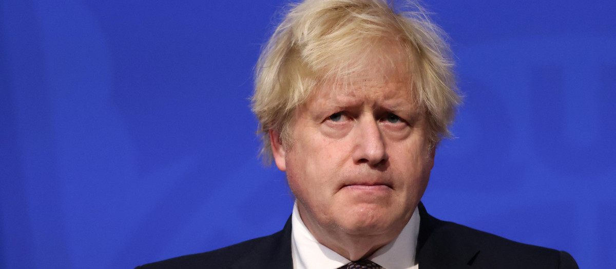 El primer ministro inglés Boris Johnson