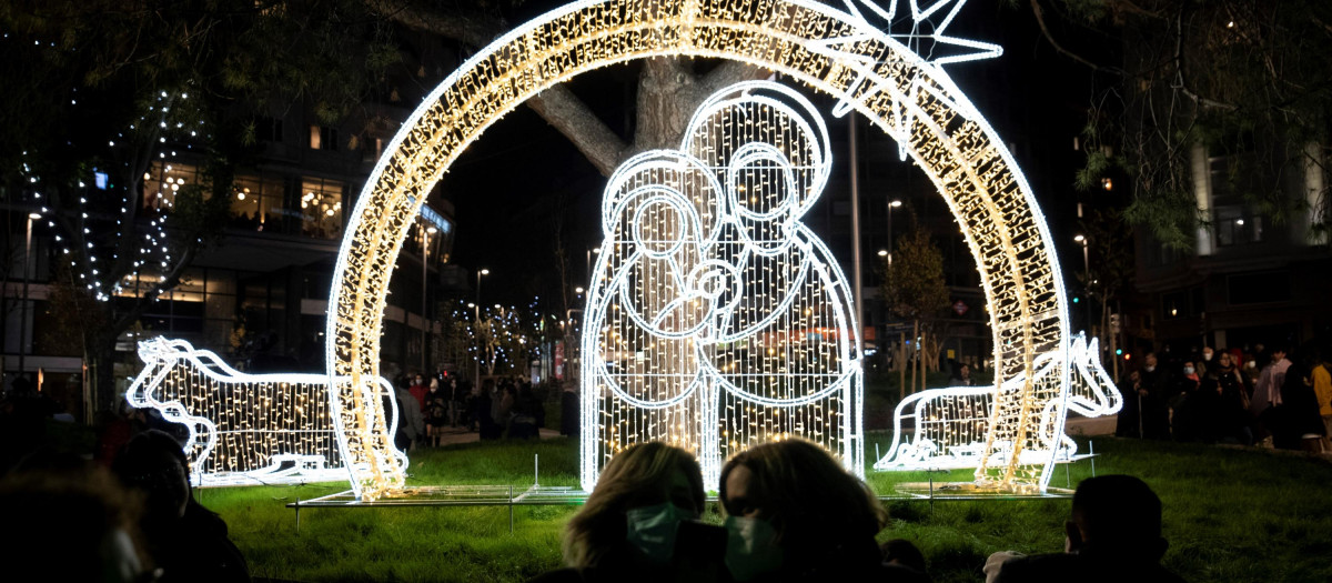 Luces de Navidad Belen Madrid