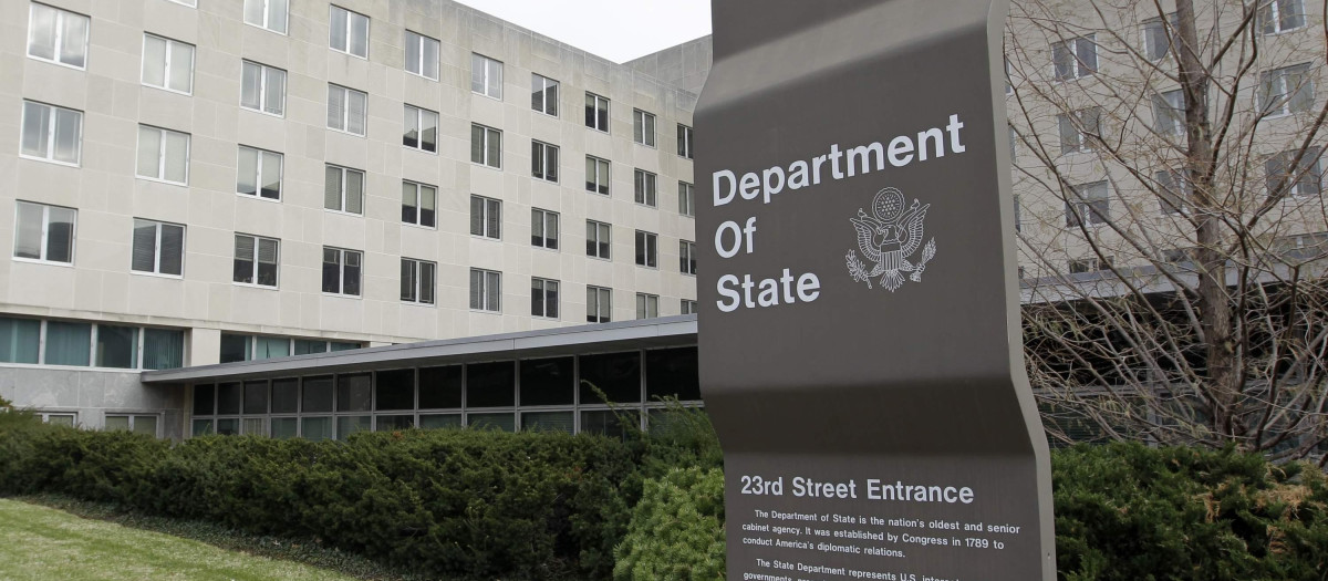 Exteriores del Departamento de Estado en Washington