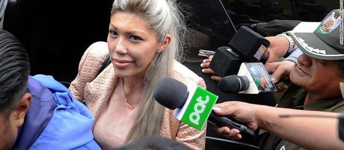 Gabriela Zapata, expareja de Evo Morales