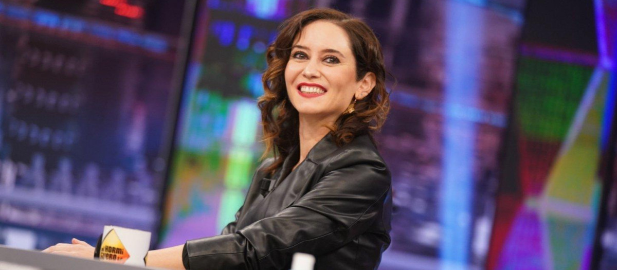 La entrevista de Pablo Motos a Isabel Díaz Ayuso en 'El hormiguero' ha sido la tercera emisión más vista de noviembre