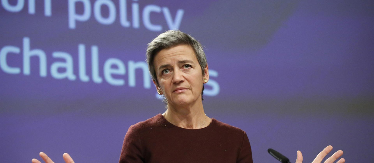 Margrethe Vestager, vicepresidenta de la Comisión Europea
