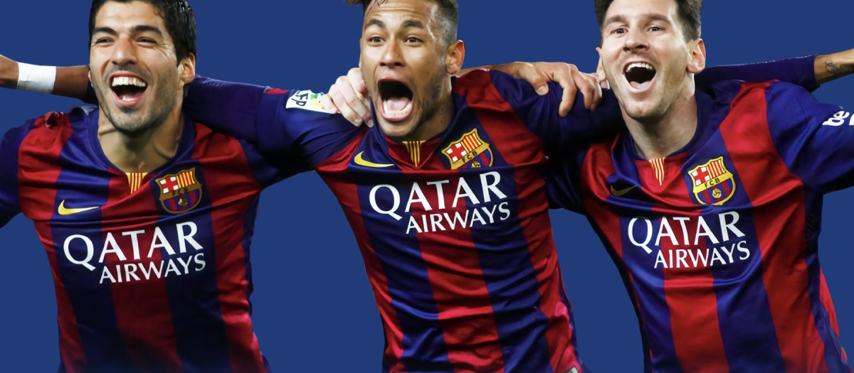 Suárez, Neymar y Messi dieron al Barça sus mejores registros goleadores