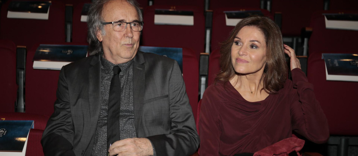 Joan Manuel Serrat y Candela Tiffón