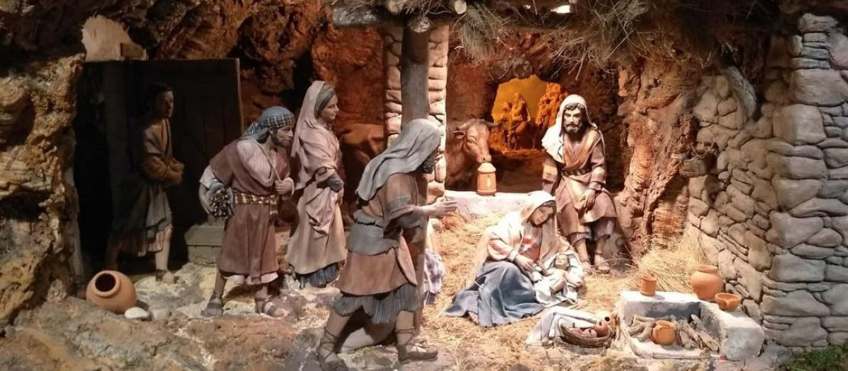 Belén de la Basílica de San Miguel