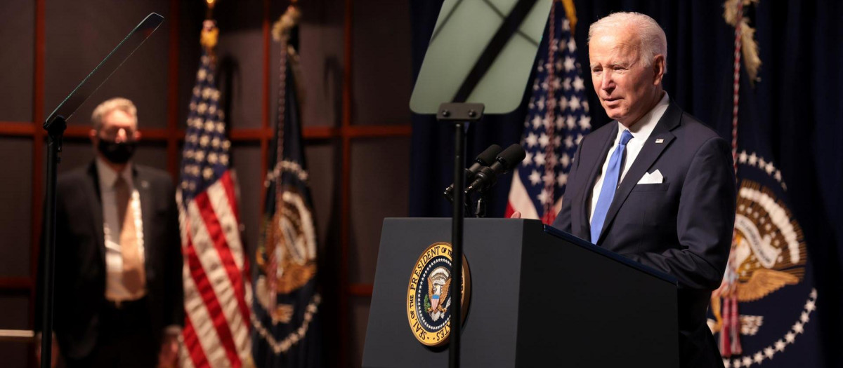 El presidente de los Estados Unidos de América, Joe Biden