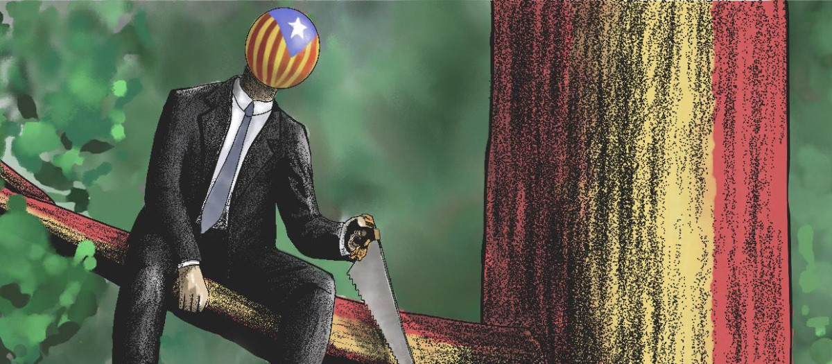 Ilustración Castellano Español Cataluña