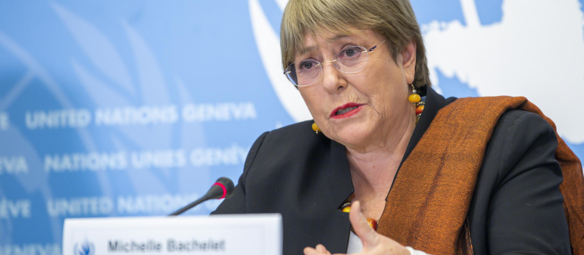 Michelle Bachelet, alta comisionada de la ONU para los Derechos Humanos