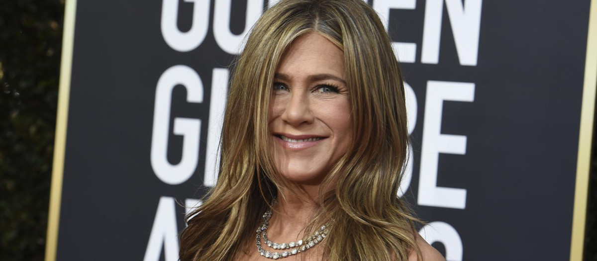 Jennifer Aniston, en los Globos de Oro de 2020