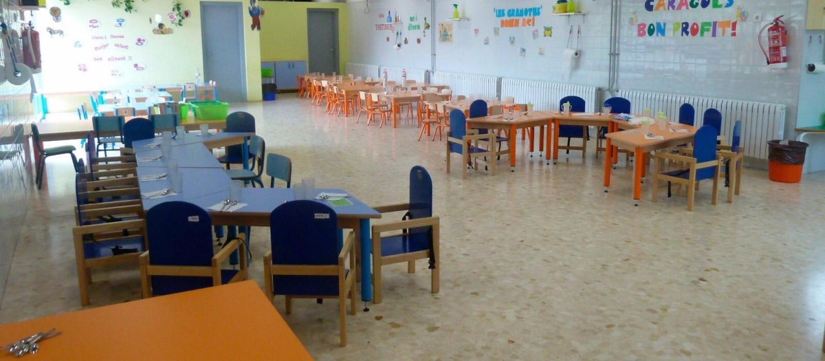 Imagen de archivo de un aula