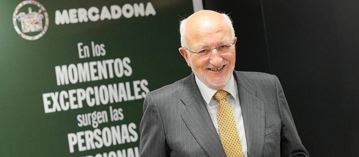 El presidente de Mercadona, Juan Roig
