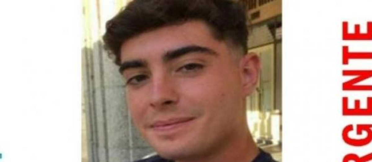 Pablo Sierra, joven de Badajoz desaparecido desde el pasado jueves