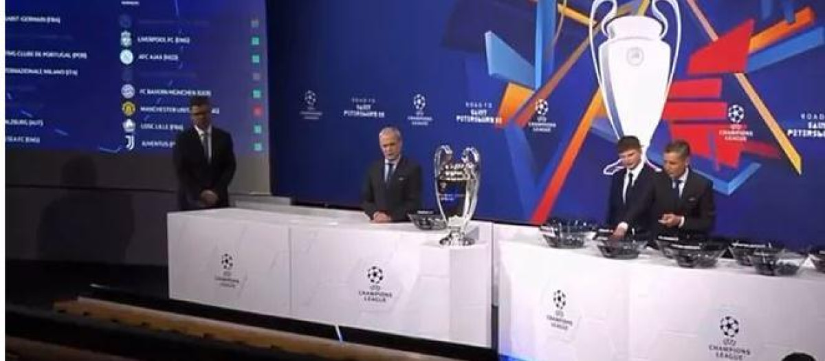 El sorteo de la Champions podría  repetirse por un error  al escoger las bolas