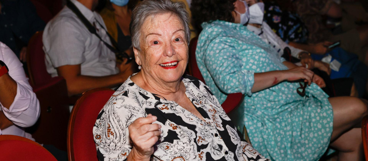 La actriz María Galiana en septiembre 2021