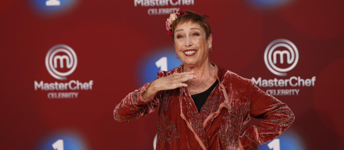 Verónica Forqué participó en la última edición de MasterChef Celebrity