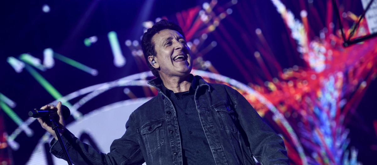 El cantante Manolo García durante un concierto
24/03/2018