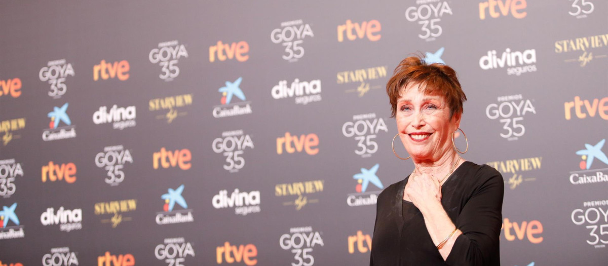 La actriz Verónica Forqué