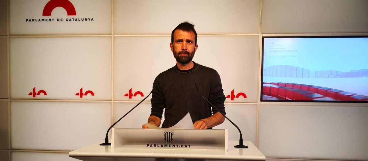 El diputado de la CUP Pau Juvillà