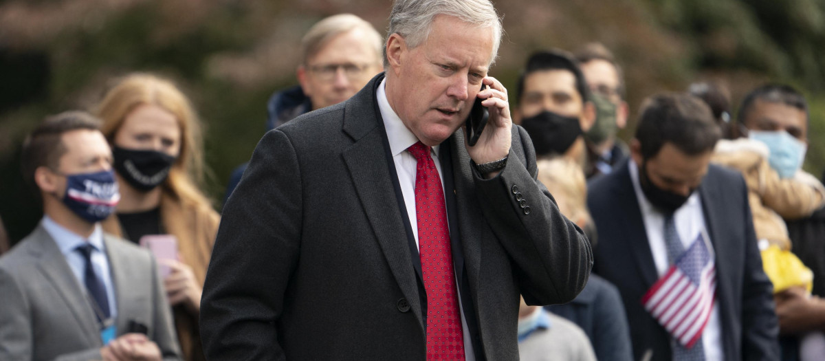 Mark Meadows, exjefe de gabinete de Donald Trump