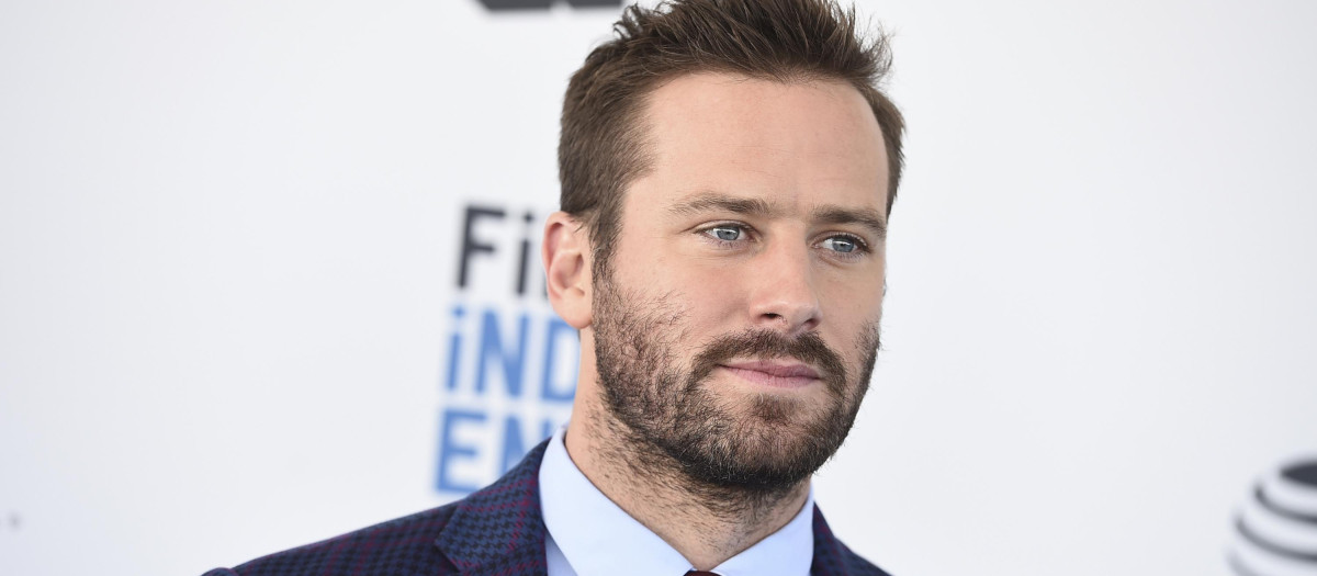 Actor Armie Hammer arrives at the 34th Film Independent Spirit Awards on Saturday, Feb. 23, 2019, in Santa Monica, Calif.  *** Local Caption *** .