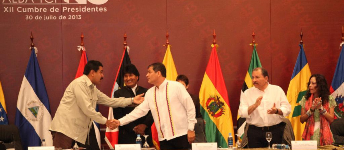 Reunión del ALBA 2013 (foto de archivo)