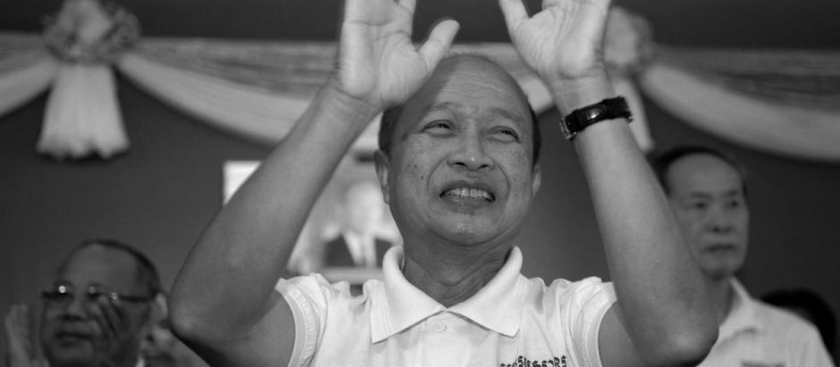 El príncipe camboyano Norodom Ranariddh (Foto de archivo 2011)