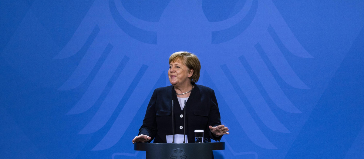 La ex canciller Angela Merkel, imagen de archivo