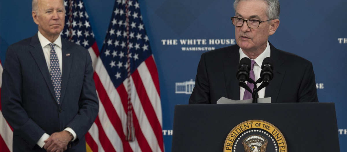 Jerome Powell, presidente de la Fed