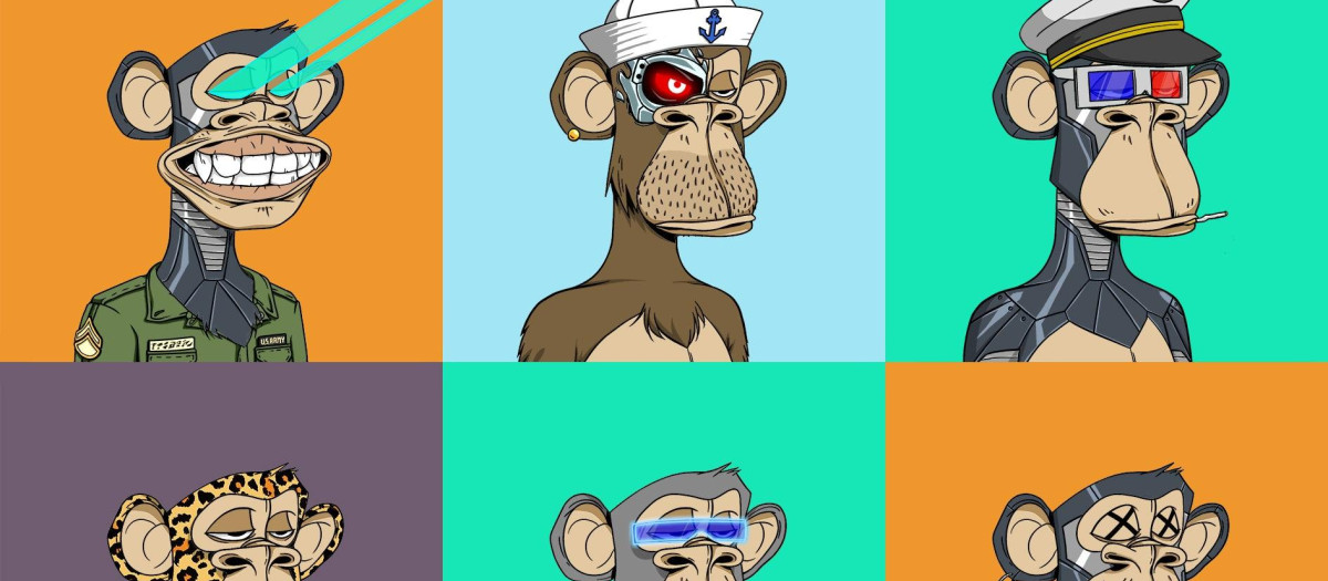 Los NFT 'Bored Apes'