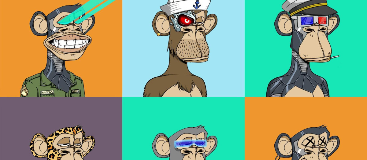 Los NFT 'Bored Apes'