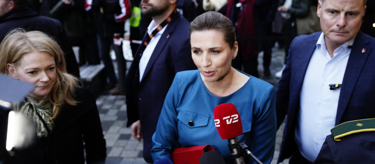 La primera ministra danesa, Mette Frederiksen