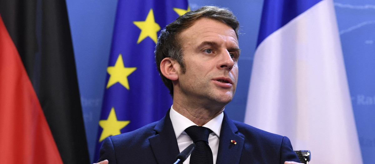 El presidente francés, Emmanuel Macron