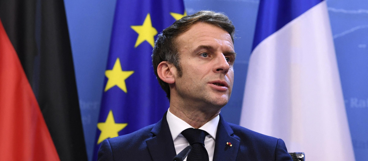 El presidente francés, Emmanuel Macron