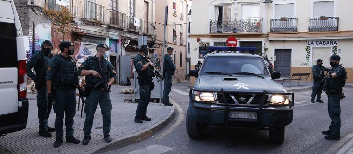 Una de las últimas operaciones antiyihadistas en España se produjo el pasado 22 de octubre en Lagunillas (Málaga)