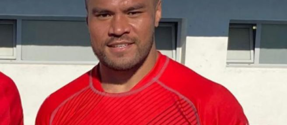 Kawa Leauma, jugador del AMPO Ordizia.