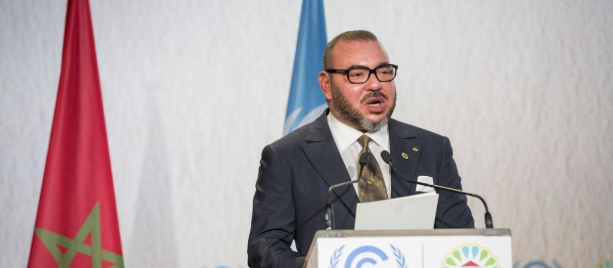 El rey de Marruecos, Mohamed VI
