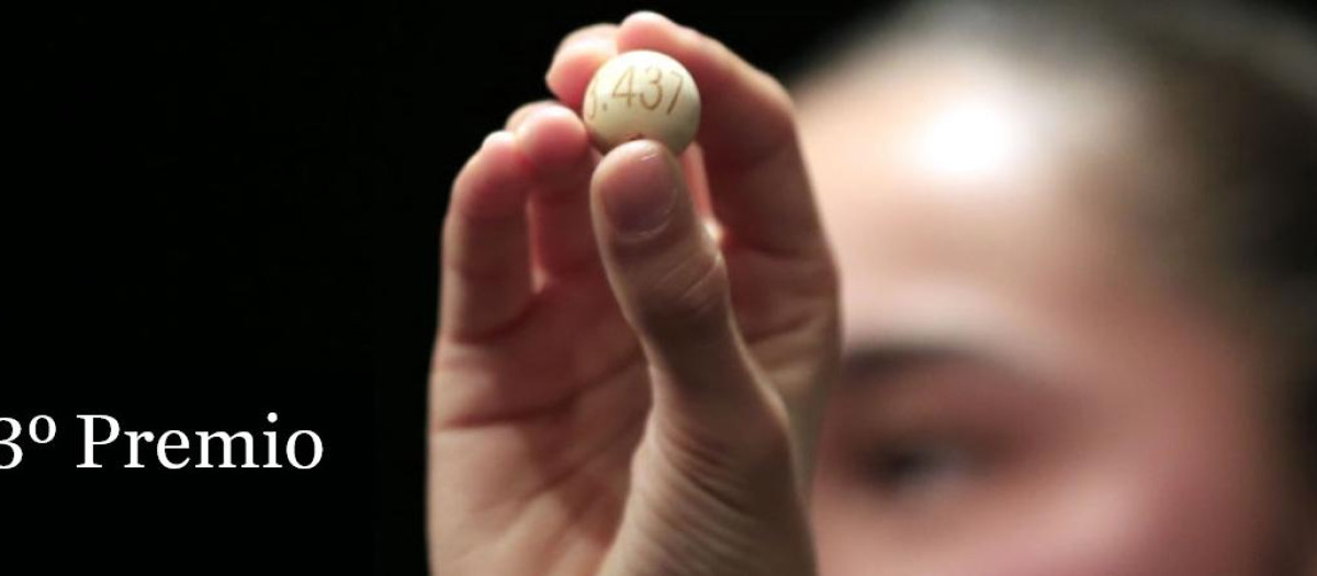 Tercer premio de la Lotería de Navidad