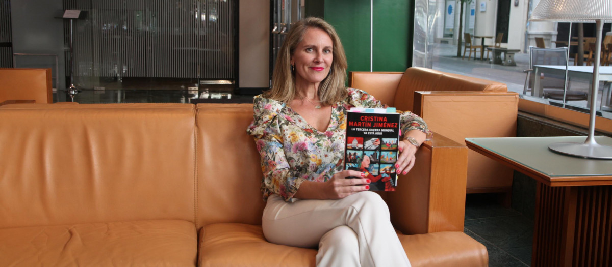 La escritora Cristina Martín Jiménez