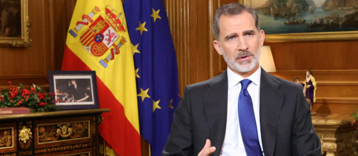 Discurso de Navidad del Rey Felipe VI de 2020