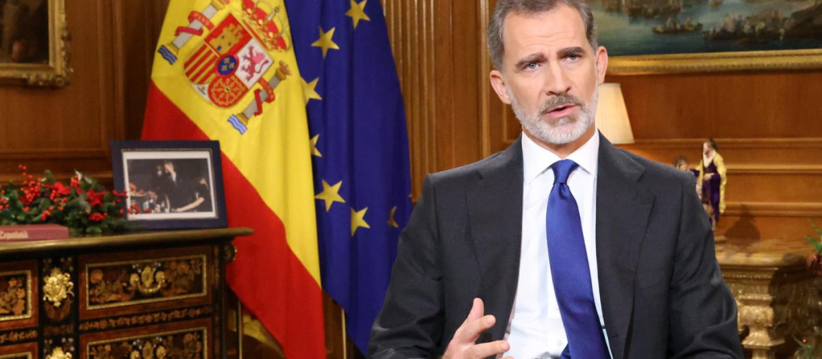 Discurso de Navidad del Rey Felipe VI de 2020