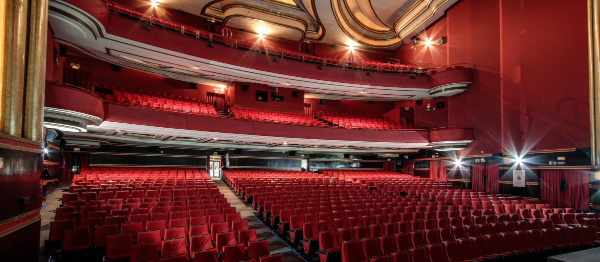 Imagen del cine Capitol en la Gran Vía de Madrid