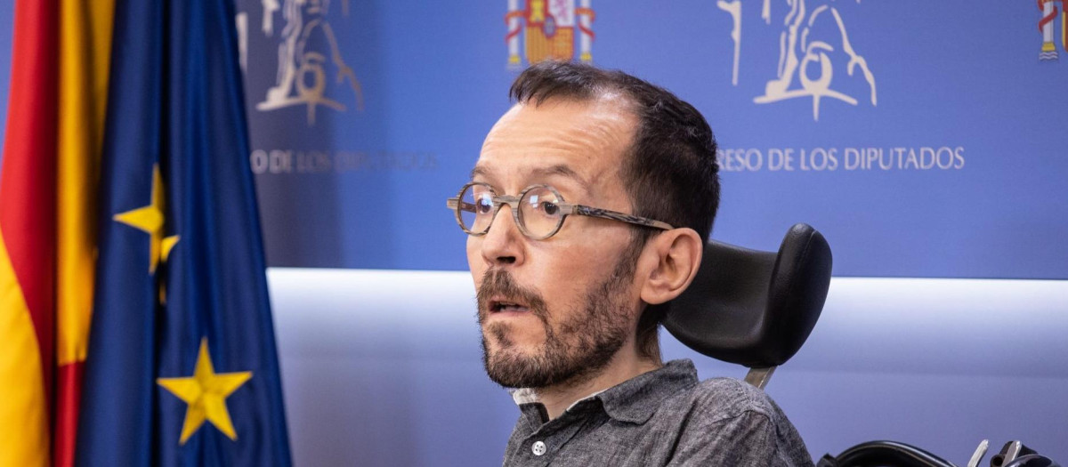 Pablo Echenique en el Congreso