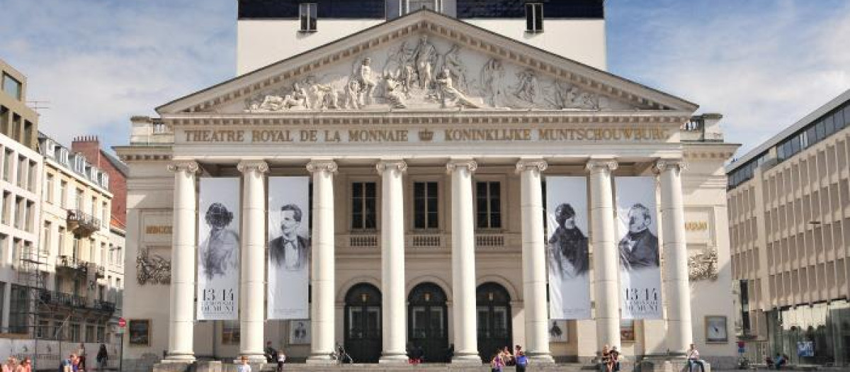 Teatro Real de la Moneda (La Monnaie De Munt), en Bruselas