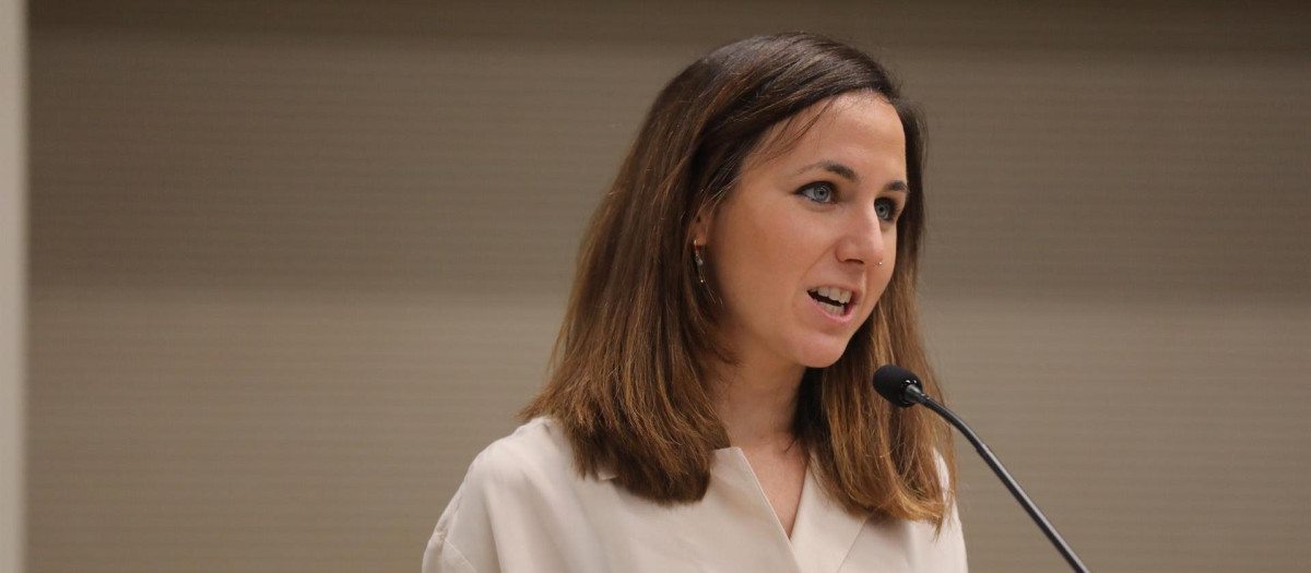 Ione Belarra, ministra de Derechos Sociales y Agenda 2030