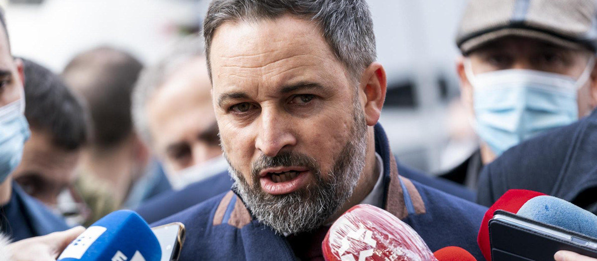 Santiago Abascal, líder de Vox